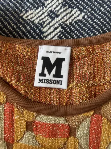 가격 인하 1회 착용 M MISSONI 엠 미쏘니 반짝이 원피스 42