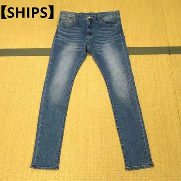 [ 미사용 새상품 ] SHIPS 쉽스 뉴스 스탠다드 스키니 데님 LL