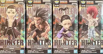 HUNTER x HUNTER 수집용 피규어 환영여단 4종 세트