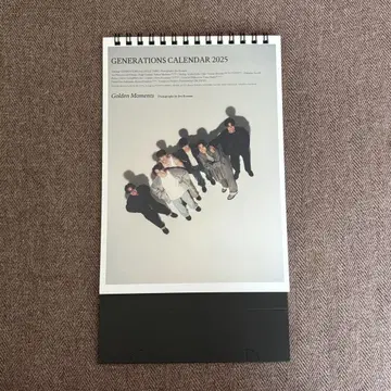GENERATIONS 2025 탁상 달력