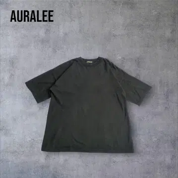 AURALEE SOFT CORD BIG TEE A8ST02MT