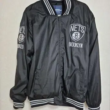 JH Design 브루클린 네츠 바시티 자켓 NBA