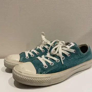 ALL STAR 터콰이즈 타월 원단 스니커즈