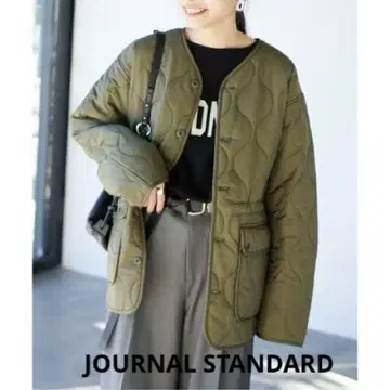 JOURNAL STANDARD 퀼팅 블루종 자켓
