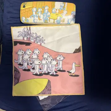 11마리 고양이 안경 케이스 안경닦이