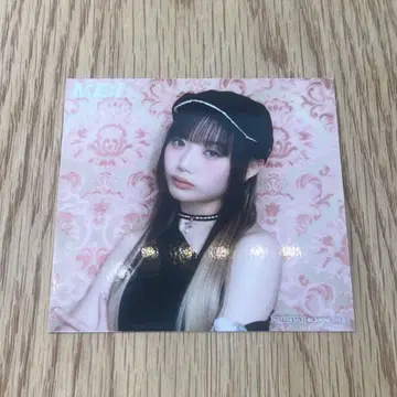 ME:I WHO I AM 시미즈 케이코 TSUTAYA 정사각형 브로마이드