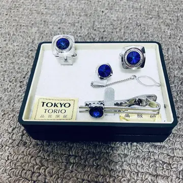 TOKYO TORIO 커프스 넥타이핀 세트 고급품