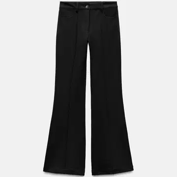 ZARA 플레어 스트레치 팬츠 XS