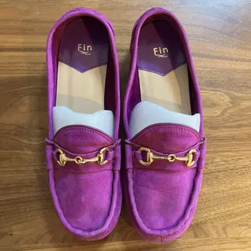 Fin 스웨이드 로퍼 23cm