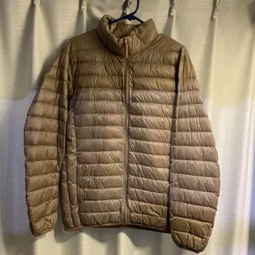 UNIQLO 베이지 다운 자켓