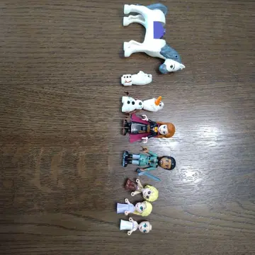 안나와 눈의 여왕 캐릭터 인형 세트