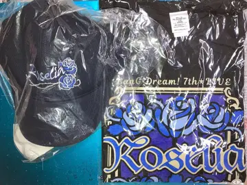Roselia 7th LIVE 티셔츠+캡&덤
