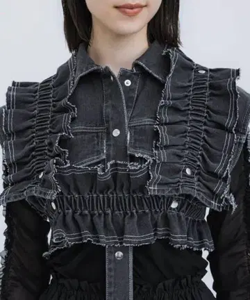 houga jean frill belt 뷔스티에
