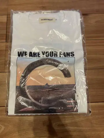 WE ARE YOUR FANS 티셔츠 S 사이즈