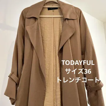 TODAYFUL 투데이풀 롱 트렌치 코트 36