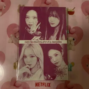aespa Armageddon POPUP 4CUT 스티커북 새상품