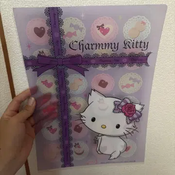 Charmmy Kitty A4 클리어 파일