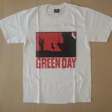 GREEN DAY 티셔츠 M 사이즈 화이트