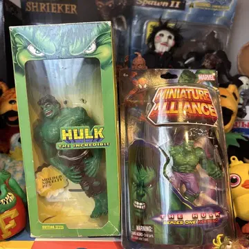 marvel 헐크 피규어 키링 볼펜 마블