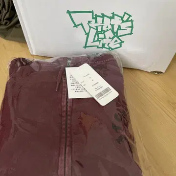 that'slife 지퍼 후드티 TF-2450 레드 M 사이즈 후드티