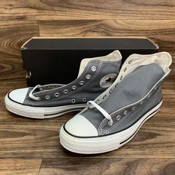 미사용 CONVERSE CANVAS ALL STAR HI CHARCOAL