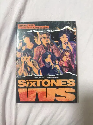 SixTONES VVS 초회 생산 한정판 2매 세트 Blu-ray