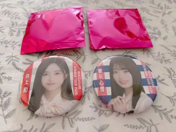 노기자카46 한여름 전국 투어 2025 캔뱃지 이노우에 나기 아타고 코쿄