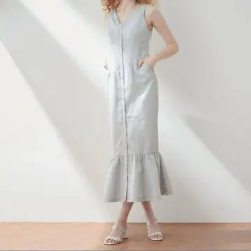 DEICY 미니 헤링본 스티치 원피스