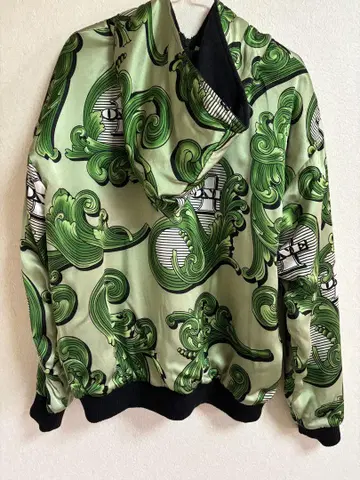 레어 제레미 스콧 Jeremy Scott 자켓 달러 패턴 후드티