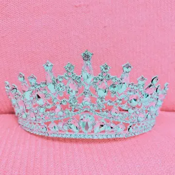 티아라 프린세스 크라운 크리스탈 결혼식 사전 촬영용