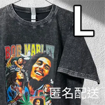 주말 한정 가격 BobMarley 밥 리 ONELOVE 티셔츠