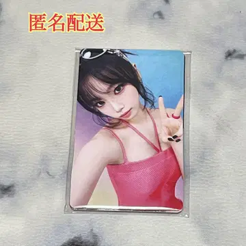 르세라핌 Le Sserafim 체크 셔츠 봉입 트레이딩 카드