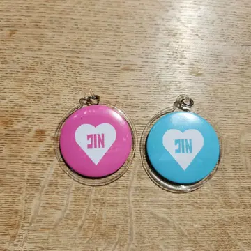 RUN SEOKJIN 캔뱃지 2종 세트