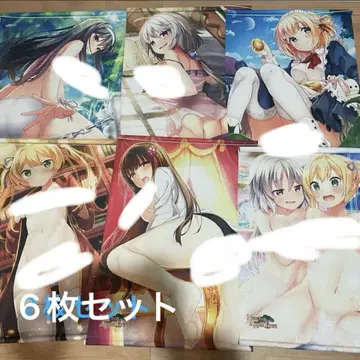 뉴턴과 사과나무 태피스트리 신작 B2 태피스트리 6장 세트