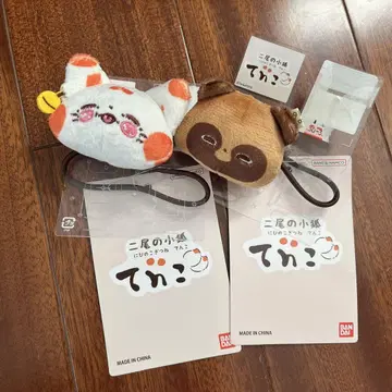 두 개의 꼬리를 가진 작은 여우 테n코 폰키치 머리끈