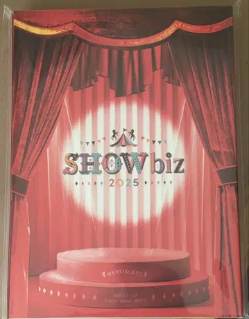 SHOWbiz 2025 Blu-ray 미개봉 새상품