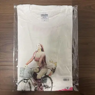 찬미나 [ WORK HARD ] WHITE T-SHIRT M 사이즈