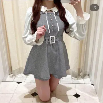 evelyn 여성용 초커 올인원 셋업