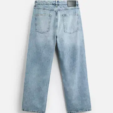 BAGGY FIT 데님 팬츠 LIMITED EDITION 미디엄 블루