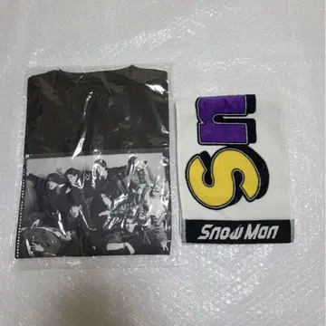 Snow World 굿즈 타월 T셔츠(가격 인하)