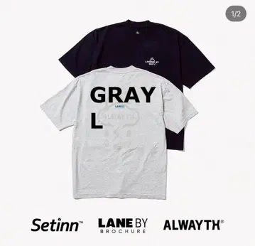 Lane by x Setinn x alwayth 티셔츠