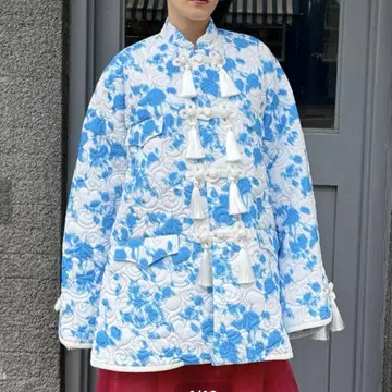 VIVIANO 24AW 퀼팅 마오 자켓