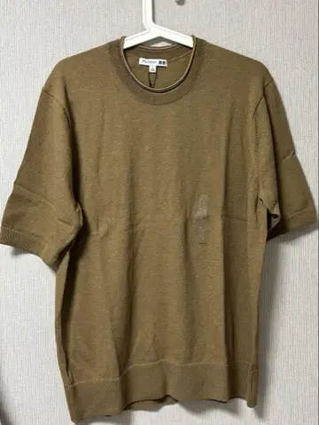 UNIQLO JW 린넨 블렌드 크루넥 스웨터