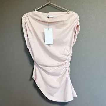 ZARA 비대칭 상의 페일 핑크