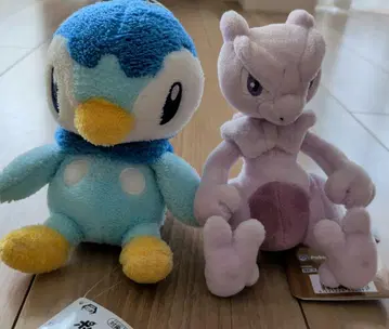 [ 미사용 ] 팽도리 뮤우 봉제 인형 세트