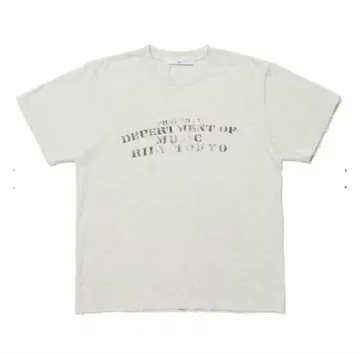 RILY 이마이치 류지 Stencil Logo SS Tee 그레이