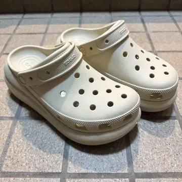 새상품급 Crocs CRUSH Clog 베이지