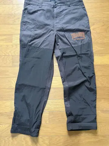 HUF THRASHER 콜라보 와이드 팬츠