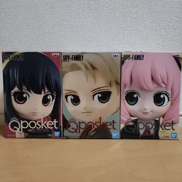 SPY x FAMILY Qposket 피규어 3체 세트