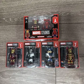 MARVEL 마블 해피 복권 BE@RBRICK 베어브릭